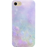 Over the Moon | Pastel Marble Moon Case