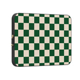 Fit Check | Green Checkerboard Laptop Case