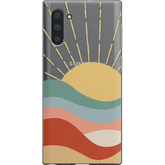 Here Comes the Sun | Colorblock Sunset Samsung Case