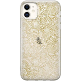 Floral Mandala | Rose Gold Clear Case