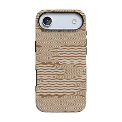 Mocha Ripple | Brown Waves Case