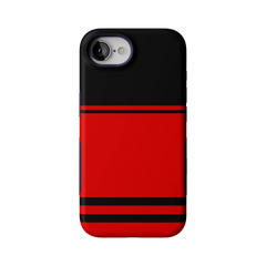 Storm Warning | Black & Red Stripes Case
