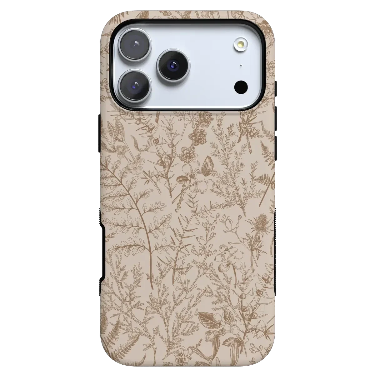 Beige Garden | Neutral Floral Case