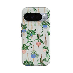 Hanging Around | Potted Plants Floral Google Pixel Case
