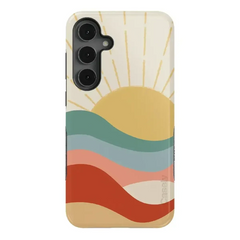 Here Comes the Sun | Colorblock Sunset Samsung Case