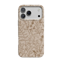 Beige Garden | Neutral Floral Case